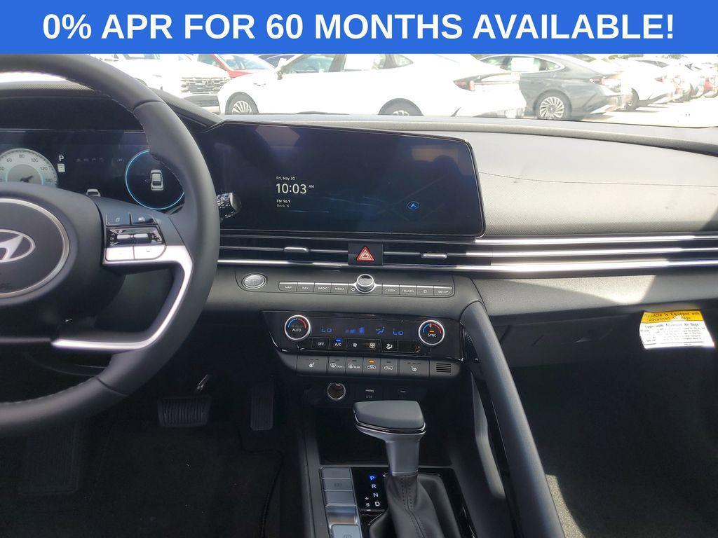 new 2025 Hyundai Elantra car, priced at $25,049