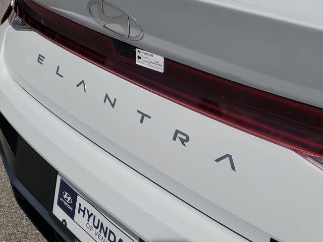 new 2025 Hyundai Elantra car, priced at $26,024