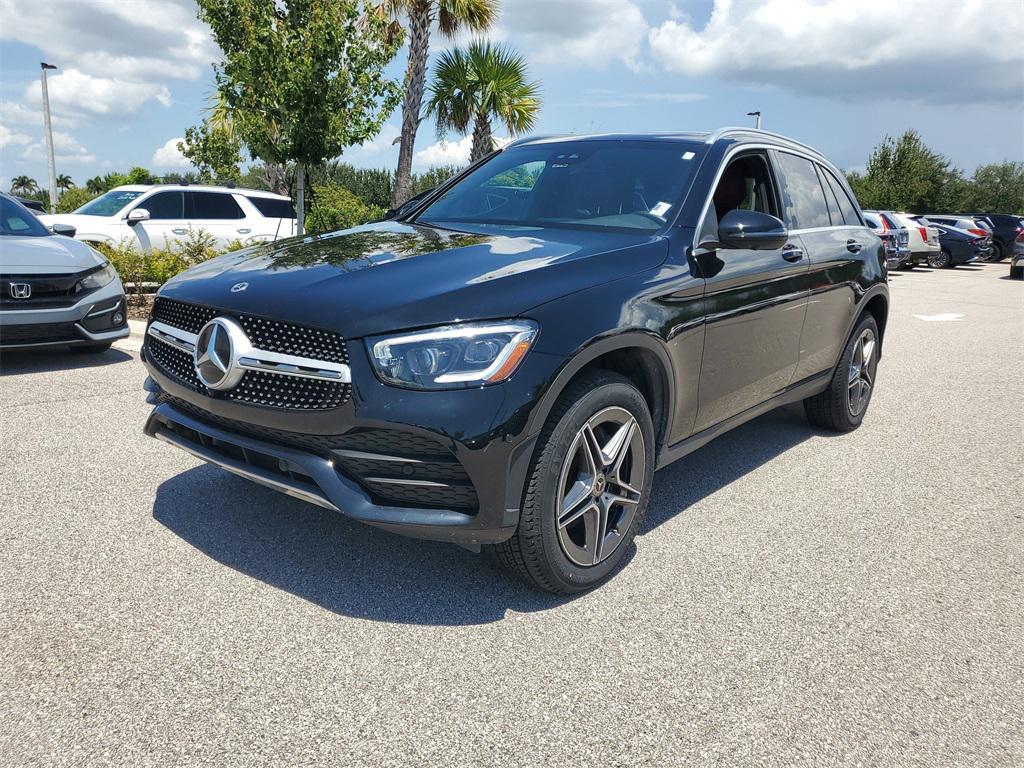 used 2021 Mercedes-Benz GLC 300 car, priced at $24,998