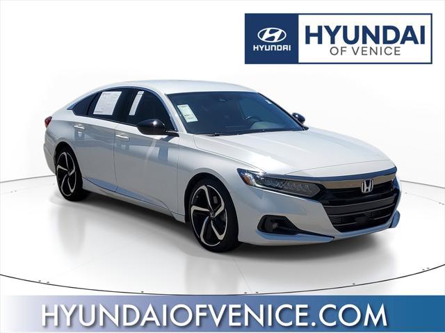 used 2022 Honda Accord car, priced at $24,610