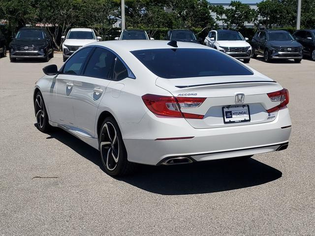used 2022 Honda Accord car, priced at $26,278