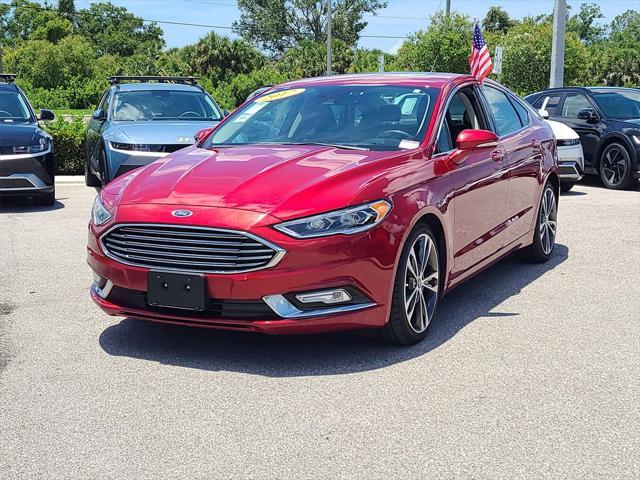 used 2017 Ford Fusion car, priced at $10,999