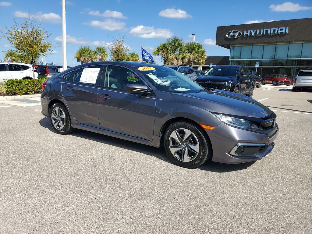 used 2021 Honda Civic car, priced at $15,998