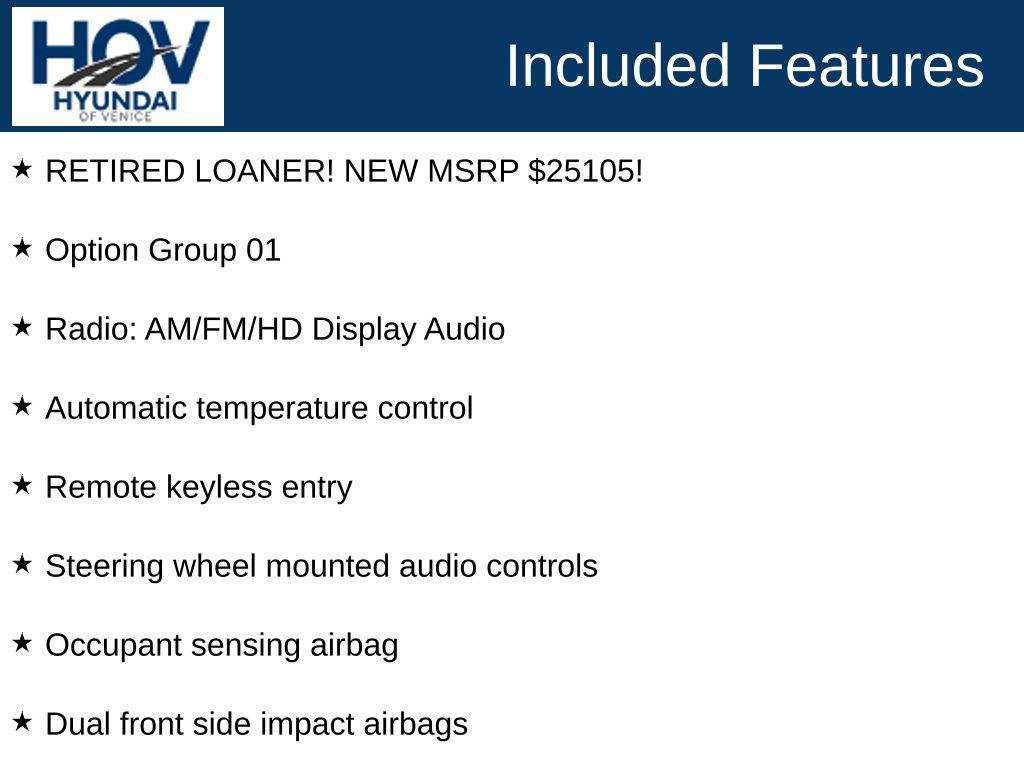 used 2025 Hyundai Elantra car, priced at $19,877