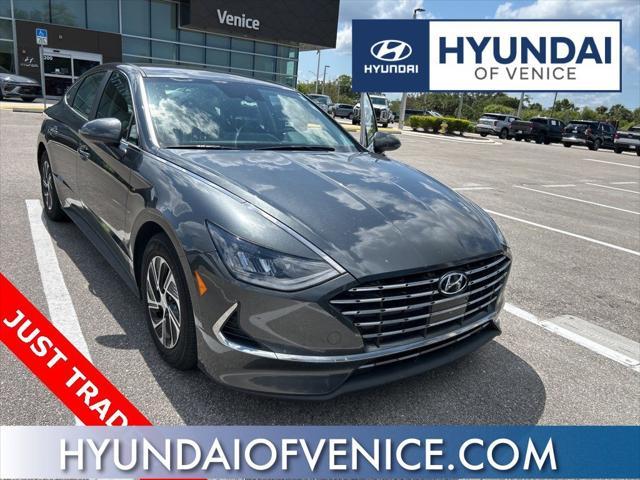 used 2022 Hyundai Sonata Hybrid car, priced at $20,675