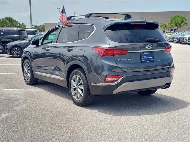 used 2020 Hyundai Santa Fe car, priced at $21,470