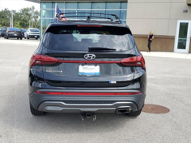 used 2022 Hyundai Santa Fe car, priced at $17,498
