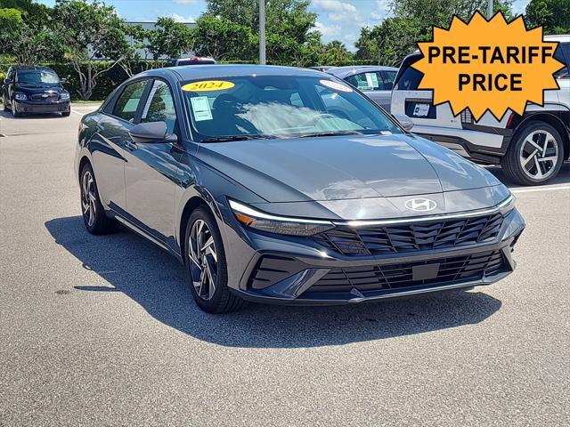 new 2024 Hyundai Elantra car, priced at $23,987