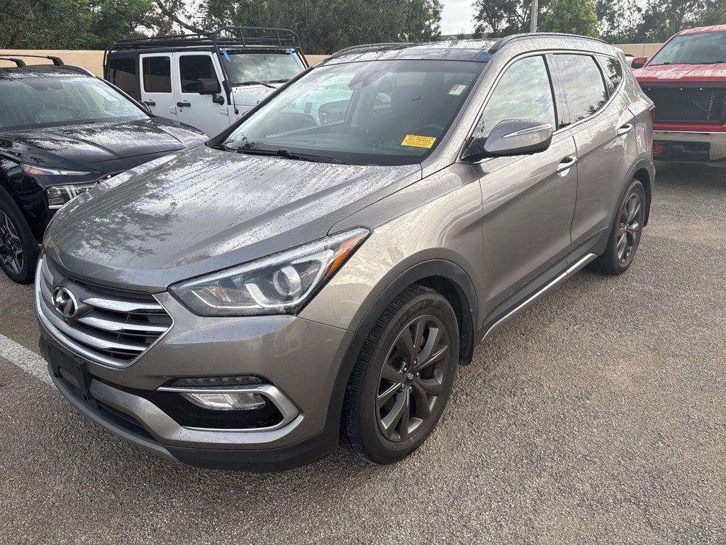 used 2018 Hyundai Santa Fe Sport car, priced at $17,531