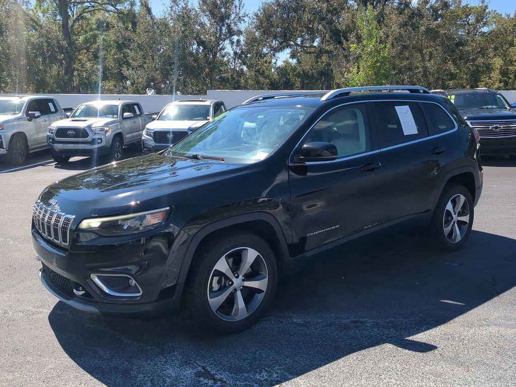 used 2021 Jeep Cherokee car, priced at $19,894