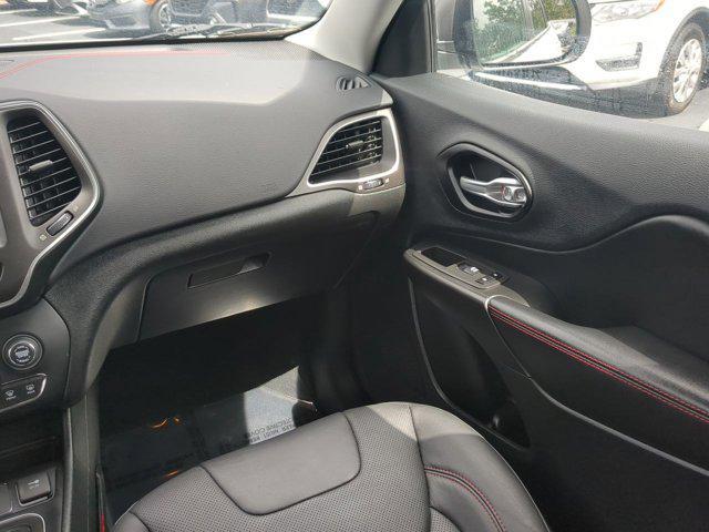 used 2021 Jeep Cherokee car, priced at $23,897