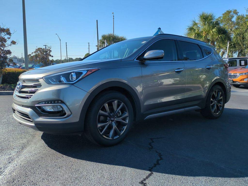 used 2018 Hyundai Santa Fe Sport car, priced at $16,882
