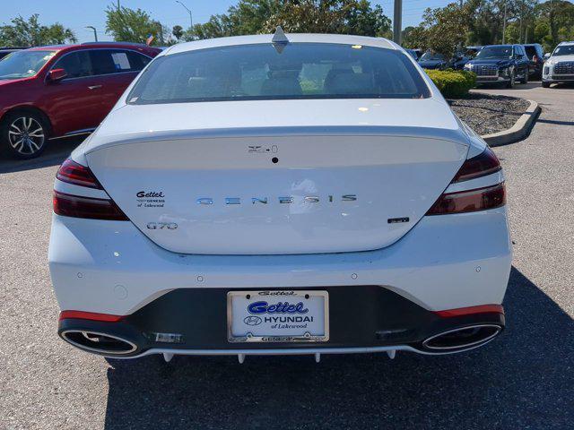 used 2024 Genesis G70 car, priced at $43,495