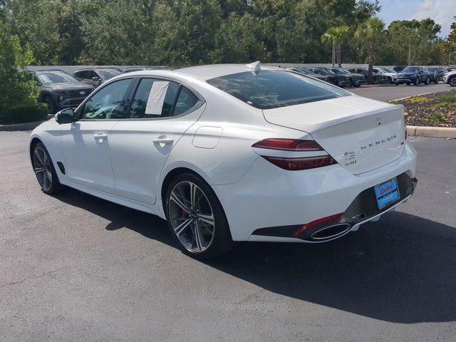 used 2024 Genesis G70 car, priced at $45,473