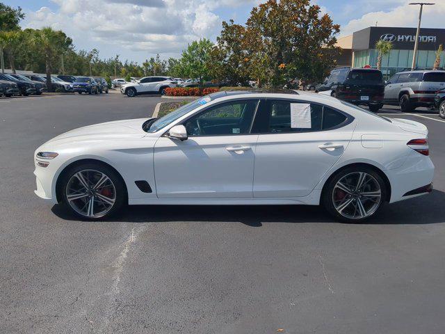 used 2024 Genesis G70 car, priced at $45,473