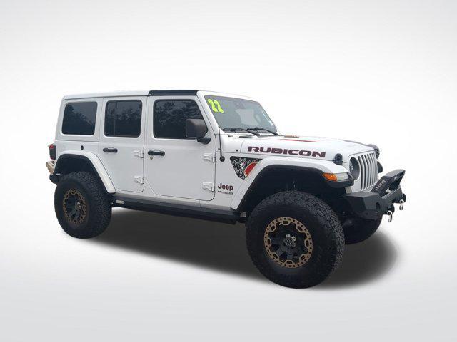 used 2022 Jeep Wrangler Unlimited car, priced at $45,875