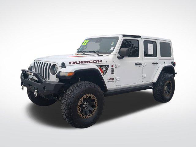 used 2022 Jeep Wrangler Unlimited car, priced at $45,875