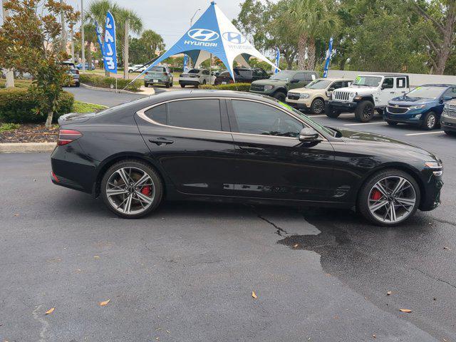 used 2024 Genesis G70 car, priced at $44,691