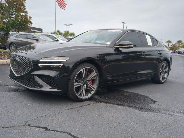 used 2024 Genesis G70 car, priced at $44,691