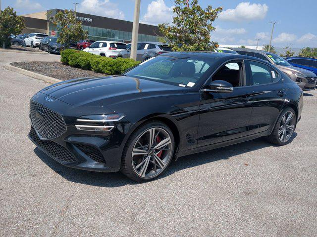 used 2024 Genesis G70 car, priced at $48,671