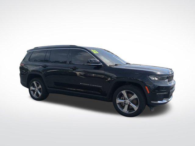 used 2021 Jeep Grand Cherokee L car, priced at $24,997