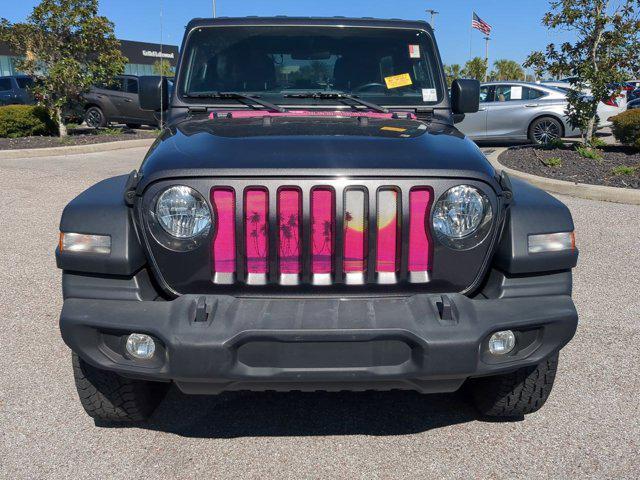 used 2021 Jeep Wrangler Unlimited car, priced at $26,698