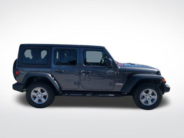 used 2021 Jeep Wrangler Unlimited car, priced at $26,698
