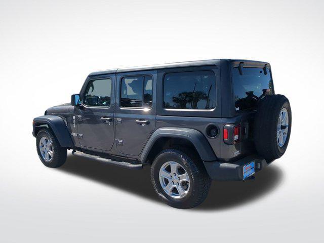 used 2021 Jeep Wrangler Unlimited car, priced at $26,698