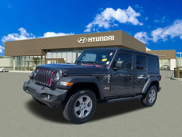 used 2021 Jeep Wrangler Unlimited car, priced at $28,498