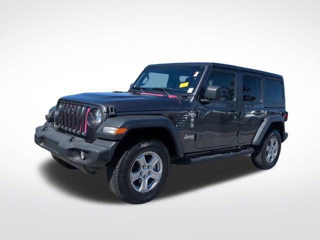 used 2021 Jeep Wrangler Unlimited car, priced at $26,698