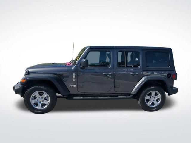 used 2021 Jeep Wrangler Unlimited car, priced at $26,698
