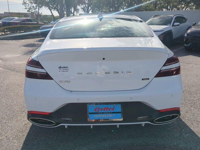 used 2024 Genesis G70 car, priced at $43,495