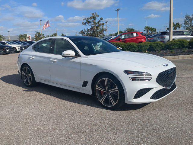 used 2024 Genesis G70 car, priced at $43,495