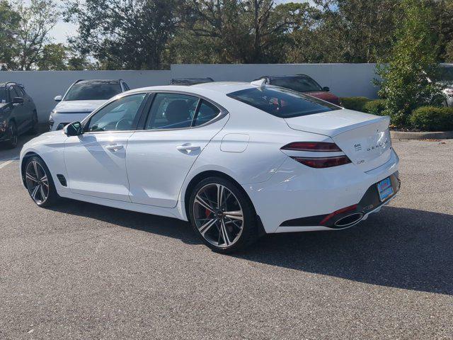 used 2024 Genesis G70 car, priced at $43,495