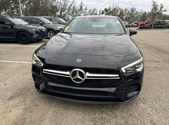 used 2020 Mercedes-Benz AMG CLA 35 car, priced at $29,990