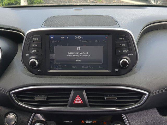 used 2019 Hyundai Santa Fe car, priced at $15,490