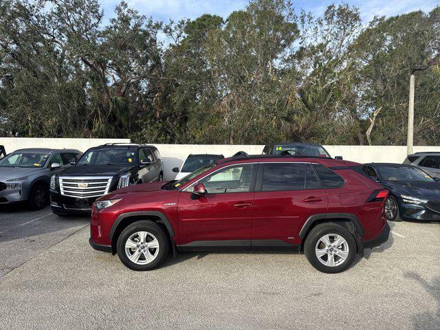 used 2021 Toyota RAV4 Hybrid car, priced at $29,966