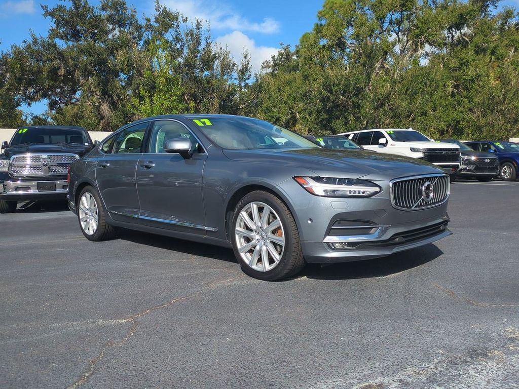 used 2017 Volvo S90 car, priced at $18,601