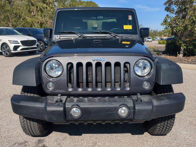 used 2016 Jeep Wrangler car, priced at $19,325