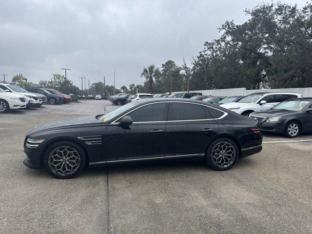 used 2022 Genesis G80 car, priced at $34,829