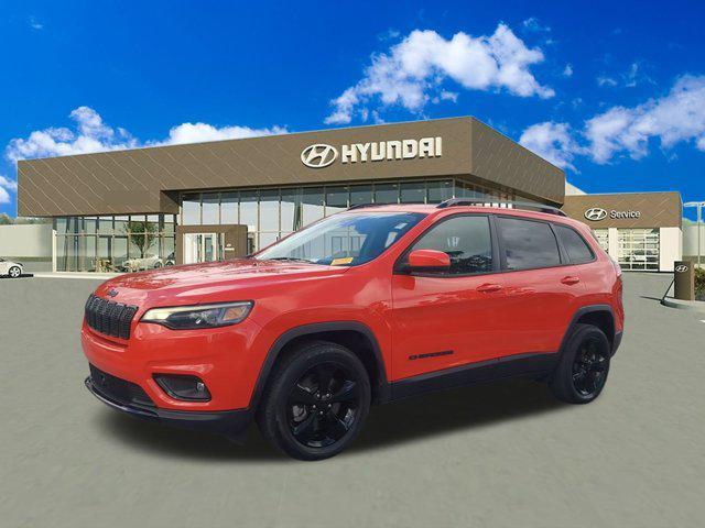 used 2021 Jeep Cherokee car, priced at $19,450