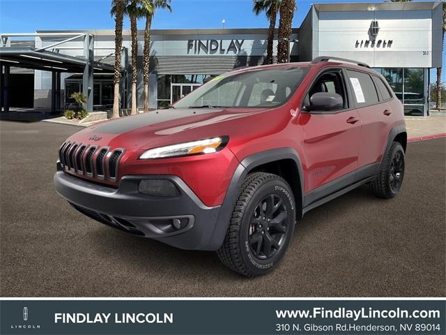 used 2017 Jeep Cherokee car, priced at $19,984