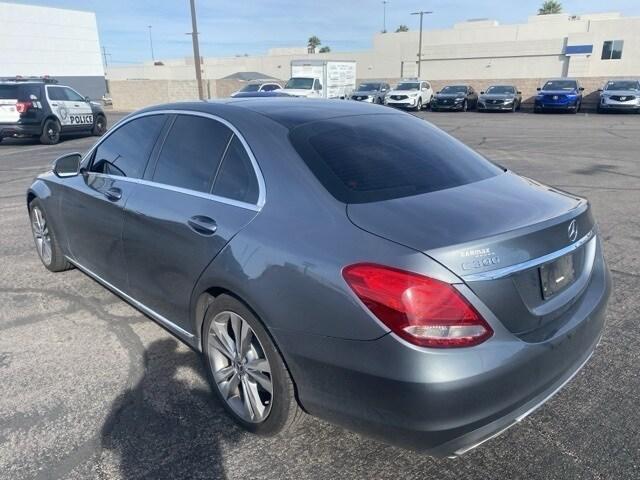 used 2017 Mercedes-Benz C-Class car, priced at $15,499