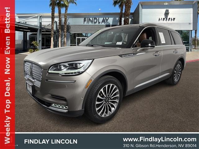 used 2021 Lincoln Aviator car, priced at $42,984