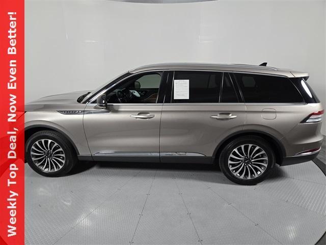 used 2021 Lincoln Aviator car, priced at $42,984