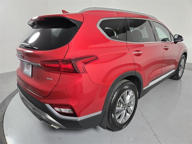 used 2019 Hyundai Santa Fe car, priced at $19,984