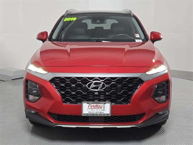 used 2019 Hyundai Santa Fe car, priced at $19,984