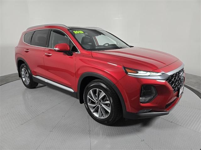 used 2019 Hyundai Santa Fe car, priced at $19,984