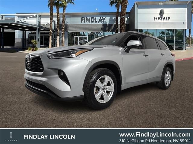 used 2021 Toyota Highlander car, priced at $27,559