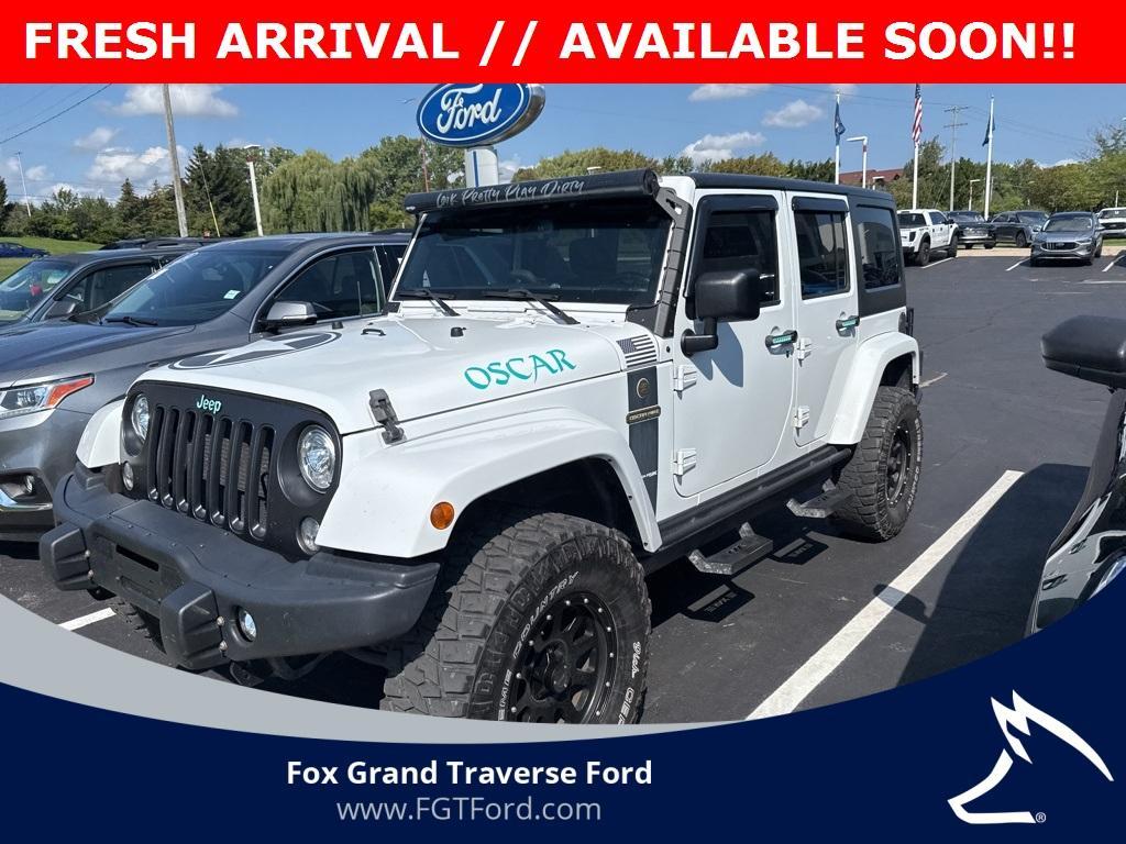 used 2018 Jeep Wrangler JK Unlimited car, priced at $22,752